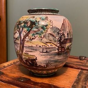 Beautiful landscape vase